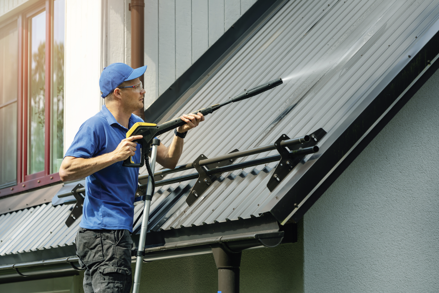 Washing Roofs